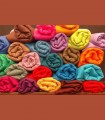 140 - Shawls in pure pashmina yarn