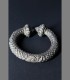 888 - Antico bracciale, argento fuso, deserto del Tar, 19th secolo, Pushkar