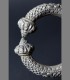 888 - Antico bracciale, argento fuso, deserto del Tar, 19th secolo, Pushkar