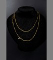 915 - Sold - Antique molten bronze necklace, Bactria (Afghanistan)