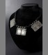 938 - Antique silver necklace (second half 19th century)