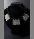 938 - Antique silver necklace (second half 19th century)