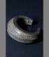 947 - Antico bracciale, argento, 18th-19th secolo, Thailandia
