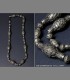 059 - An Antique Silver Turkmen Long-Necklace, 19th century