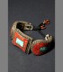 961 - Venduto - Antico bracciale tibetano (prima metà 19 secolo)