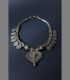 970 - Important lingam silver necklace  (late 18th century) India