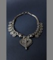 970 - Antica collana rituale, argento, Maharashtra, 18th secolo, India
