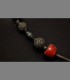 994 - VENDUTO Antica collana tibetana, corallo, perle, argento, turchese