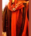 1094 - Scialle double in filato di Tasmania, giacca "Libellula" 3/4
