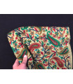 1231 - Pashmina and silk stole, printed batik